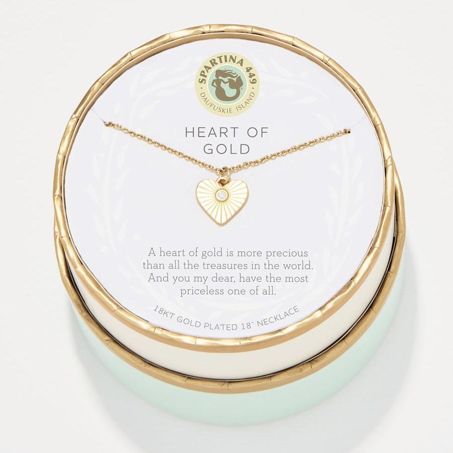 Sea La Vie Necklace Heart of Gold